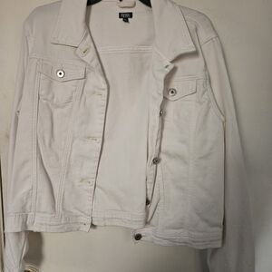 Reba Women's Cream Jean Jacket